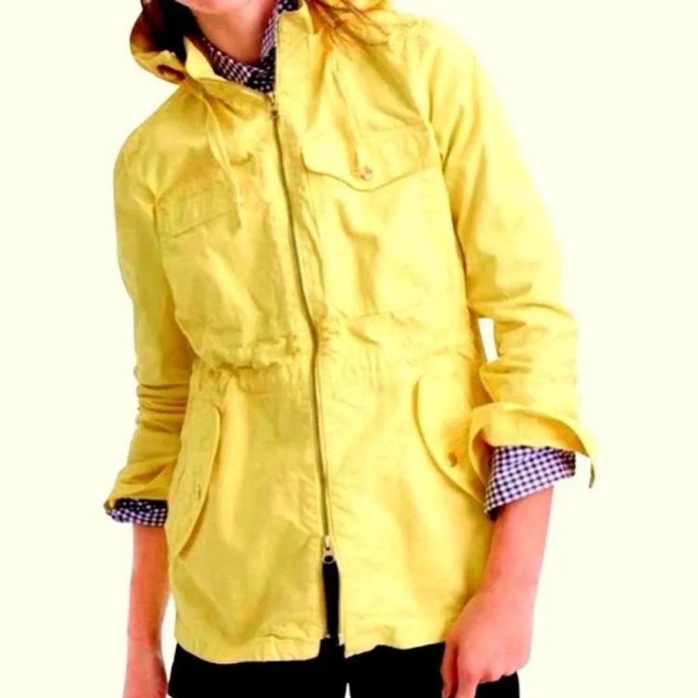 JCREW COTTON ANORAK JACKET